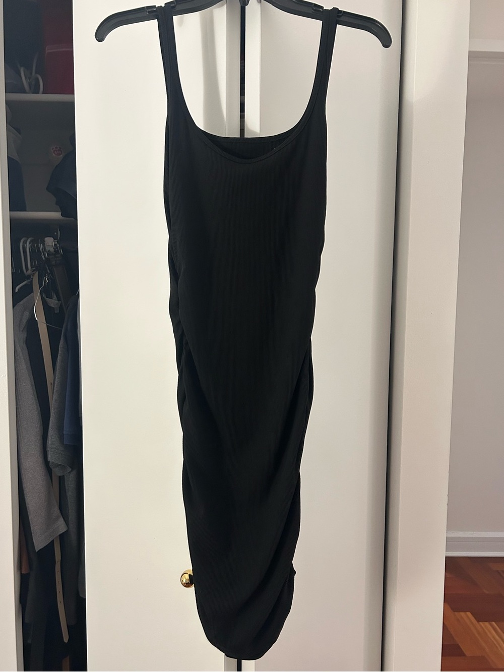 Ribbed Midi Dress